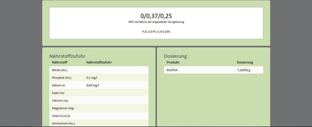 Salzmenge berechnen - Teil 2
