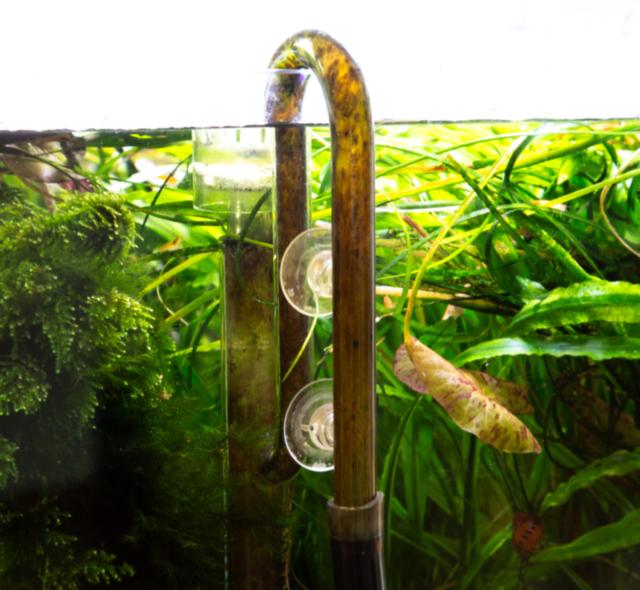 dreckige Filterrohre