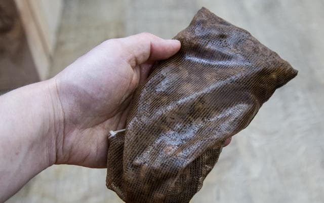 Dreckiges Filtermedium