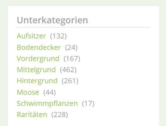 Unterkategorien