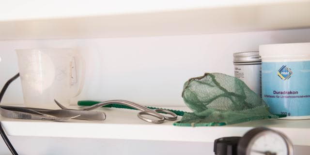 Regal im Unterschrank