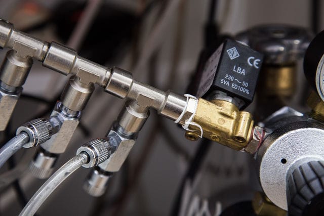 Verteiler  am Druckminderer