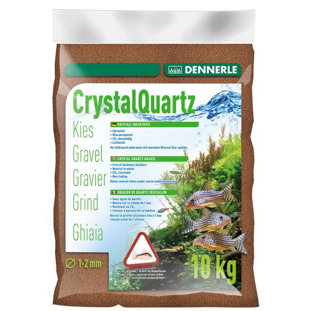 Dennerle - Kristall-Quarzkies - rehbraun