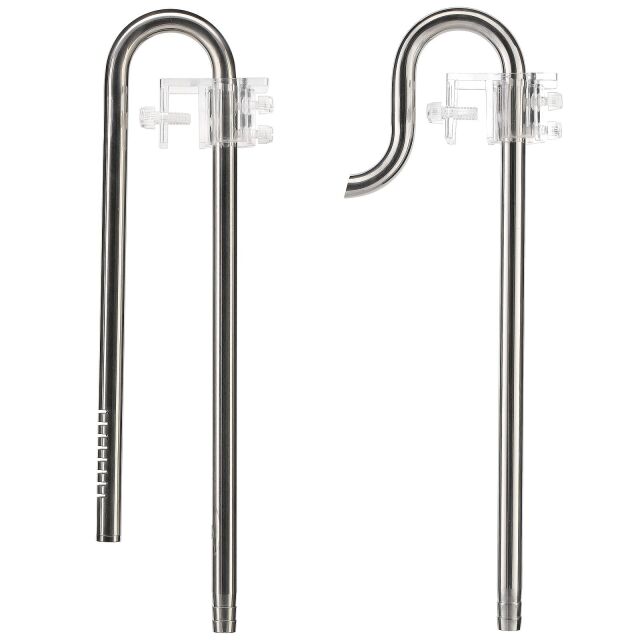 Aquasabi - Filter Ein-/Auslauf - Stainless Steel - Set