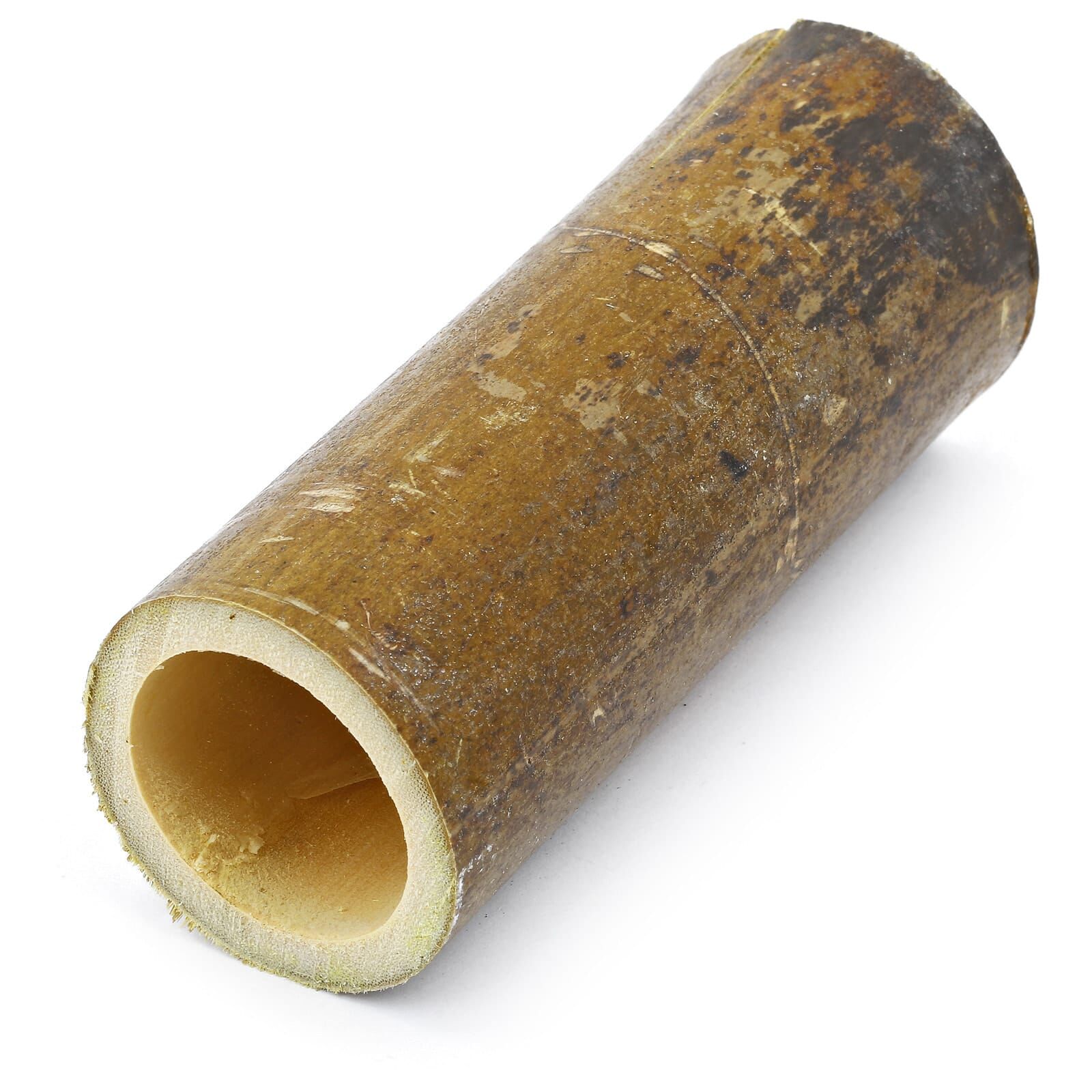 Bambusröhrchen dunkel - 6-9 cm