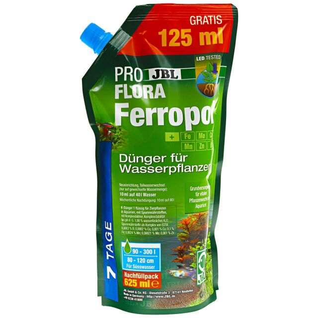 JBL - ProFlora - Ferropol - Refill - 625 ml