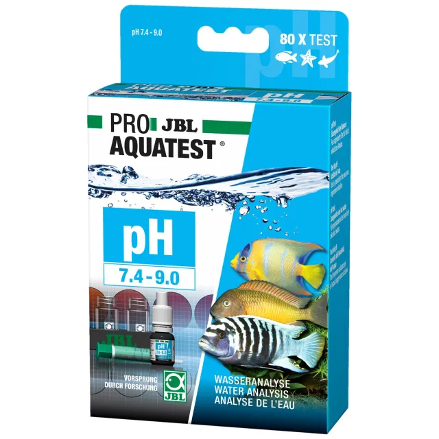 JBL - ProAquaTest - pH Test-Set - 7,4-9,0 - Komplettset