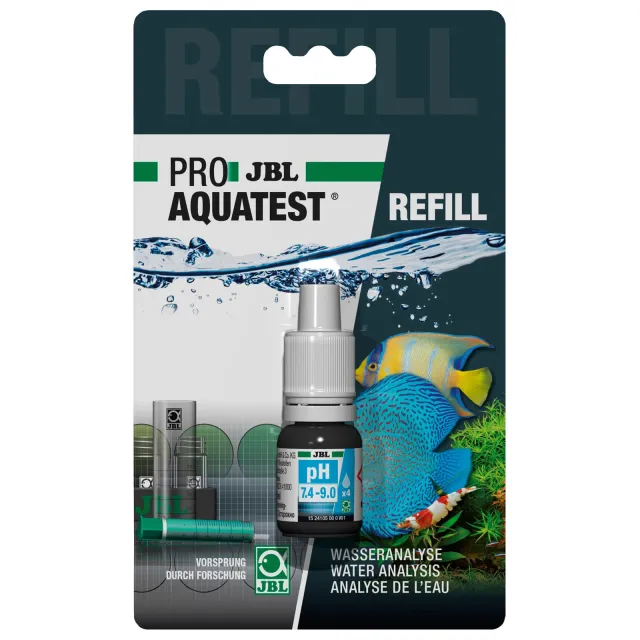 JBL - ProAquaTest - pH Test-Set - 7,4-9,0 - Nachfüllpackung