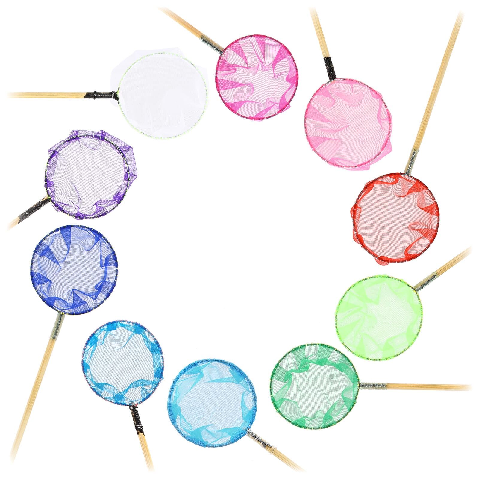 Thai Colorful Fish Net - Round