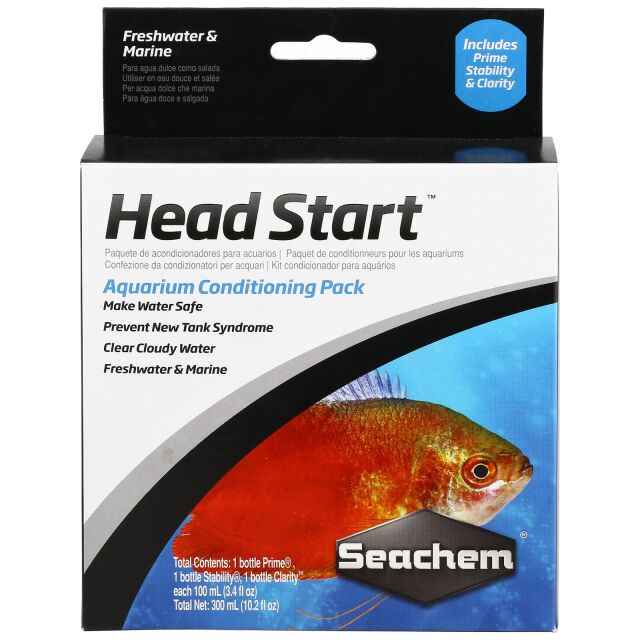 Seachem - Head Start - Prime, Stability &amp; Clarity