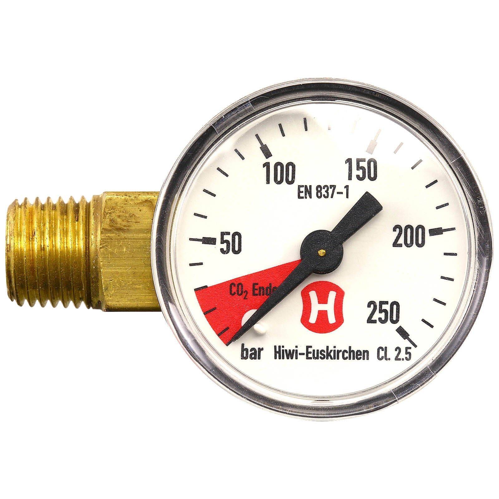 Hiwi - Flaschendruckmanometer - 250 bar