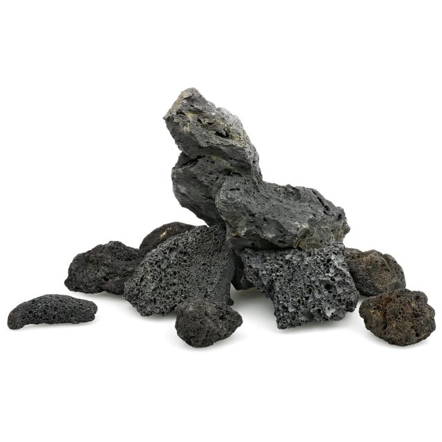 Schwarze Lava - Set - 60 cm