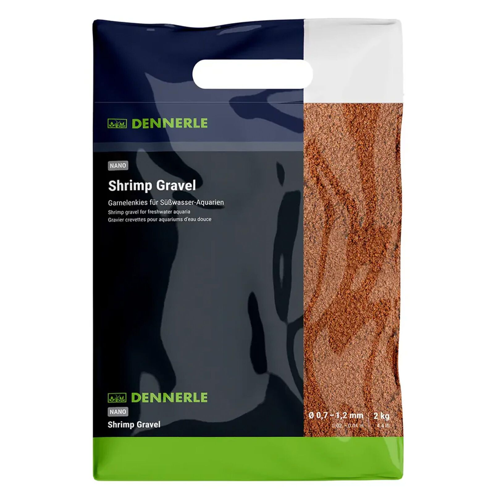Dennerle - Nano Shrimp Gravel Bed - Borneo brown - 2 kg