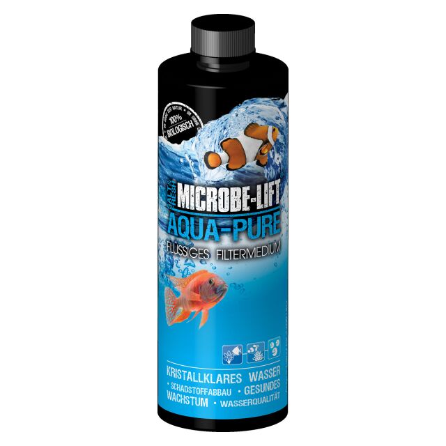 Microbe-Lift - Aqua-Pure - Fl&uuml;ssiges Filtermedium - 473 ml