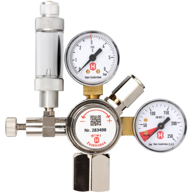 Hiwi - Pressure Regulator + CV + Adapter for SodaStream Cylinder