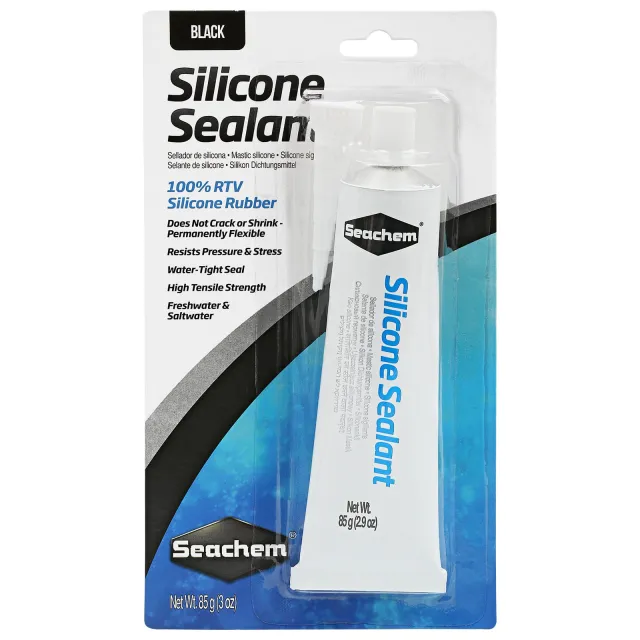 Seachem - Silicone Sealant - Black