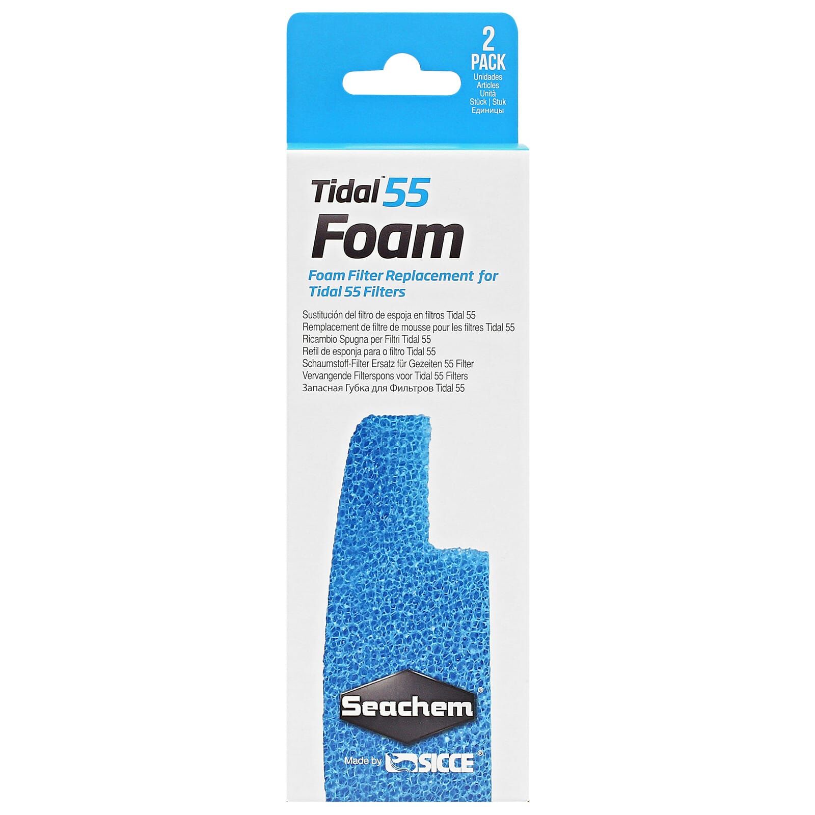 Seachem - Tidal Foam - Filter Sponge - 2x