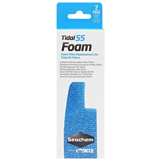 Seachem - Tidal Foam - Filterschwamm - 2x