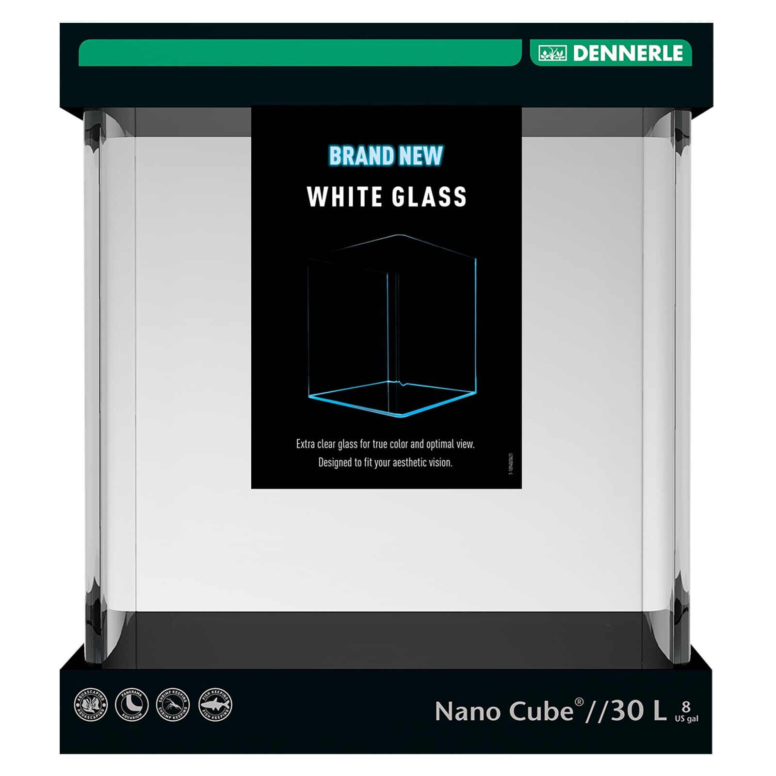 Dennerle - Nano Cube Wei&szlig;glas