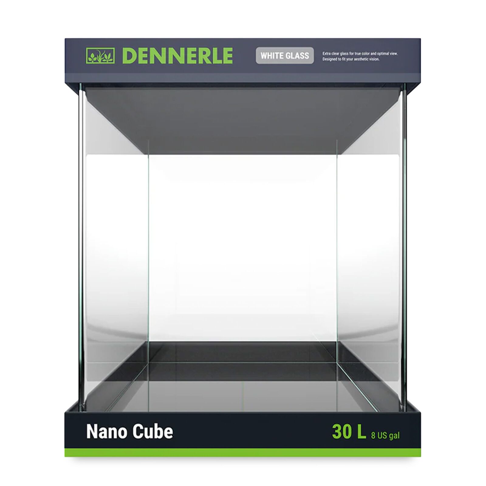 Dennerle - Nano Cube White Glass