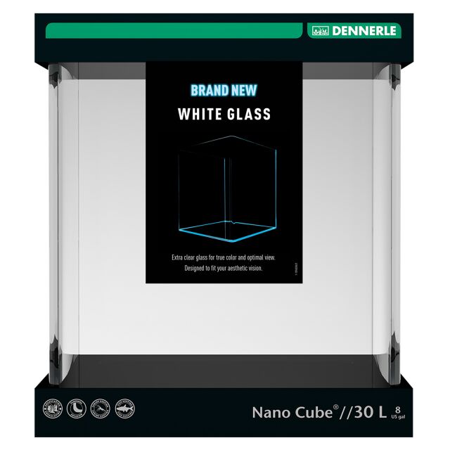 Dennerle - Nano Cube Wei&szlig;glas