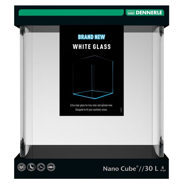 Dennerle - Nano Cube Wei&szlig;glas - 30 l