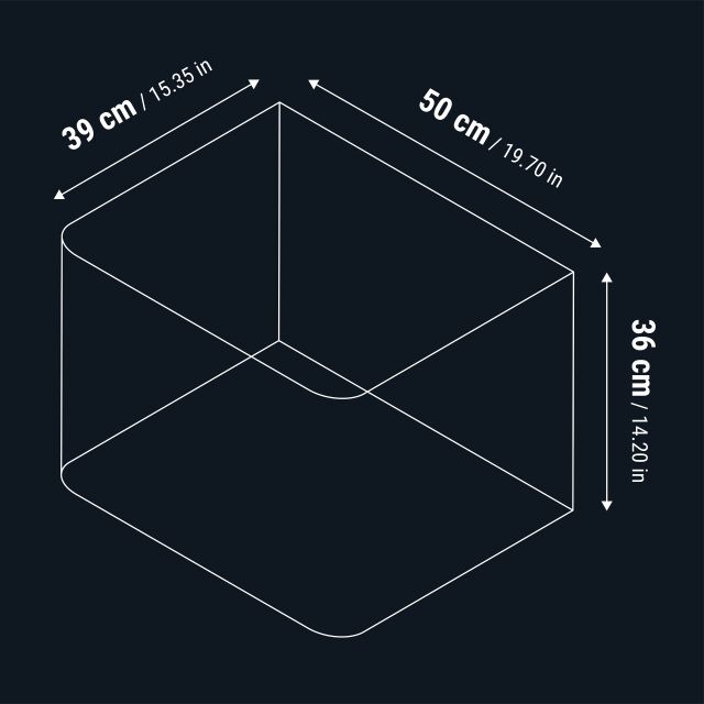 Dennerle - Nano Tank Wei&szlig;glas