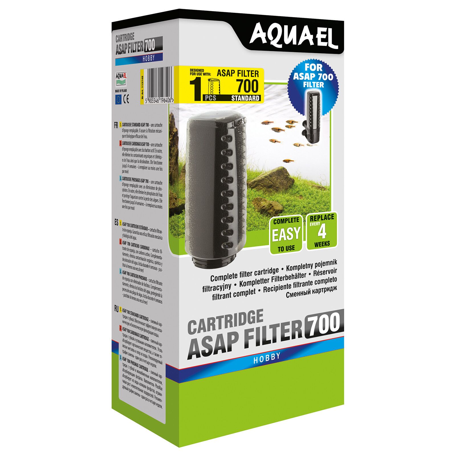 Aquael - Filtermedium Beh&auml;lter - ASAP