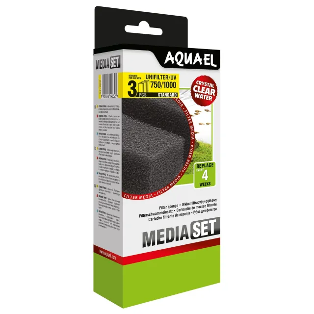 Aquael - Filterschwamm - Unifilter UV - 750/1000 - 3x