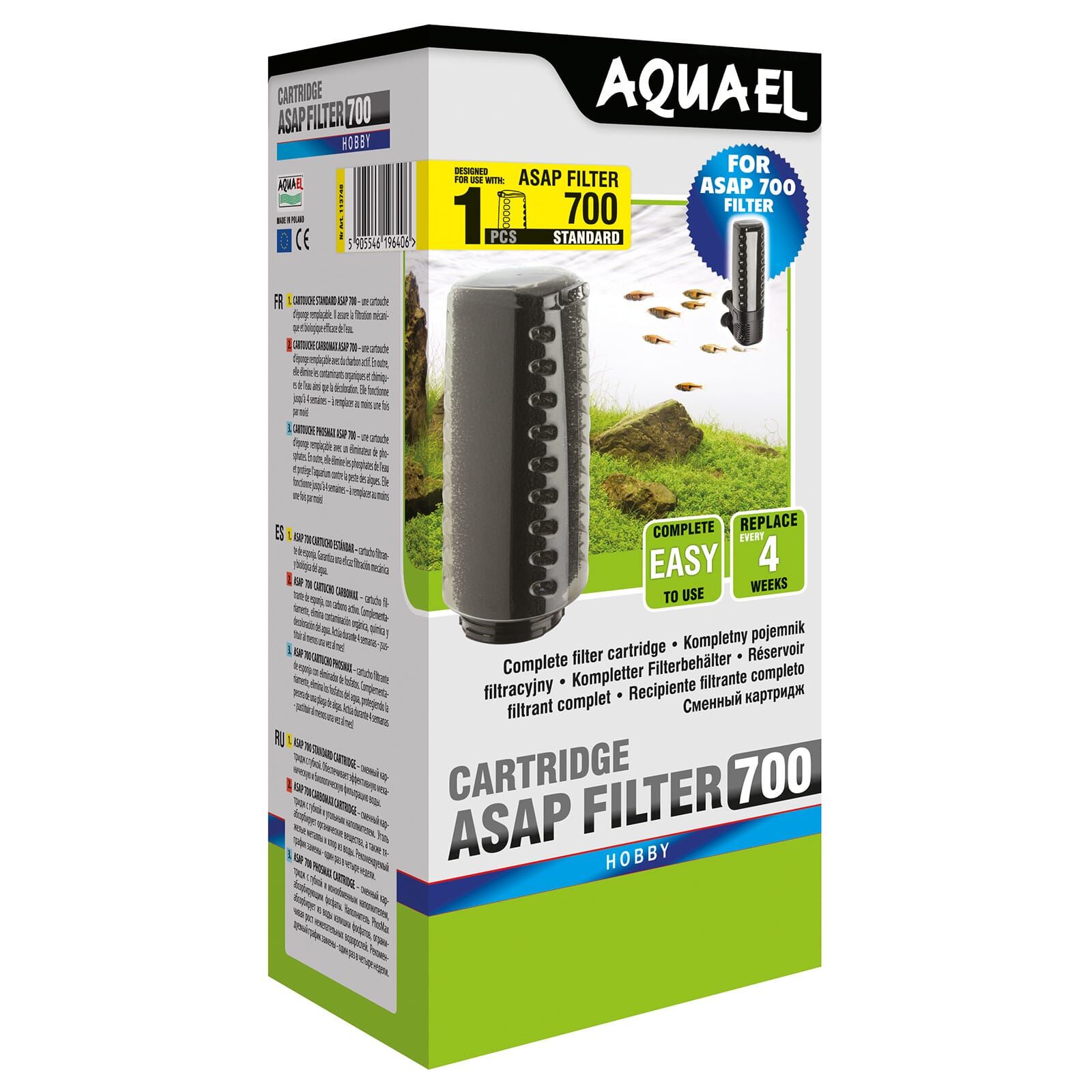 Aquael - Filtermedium Behälter - ASAP