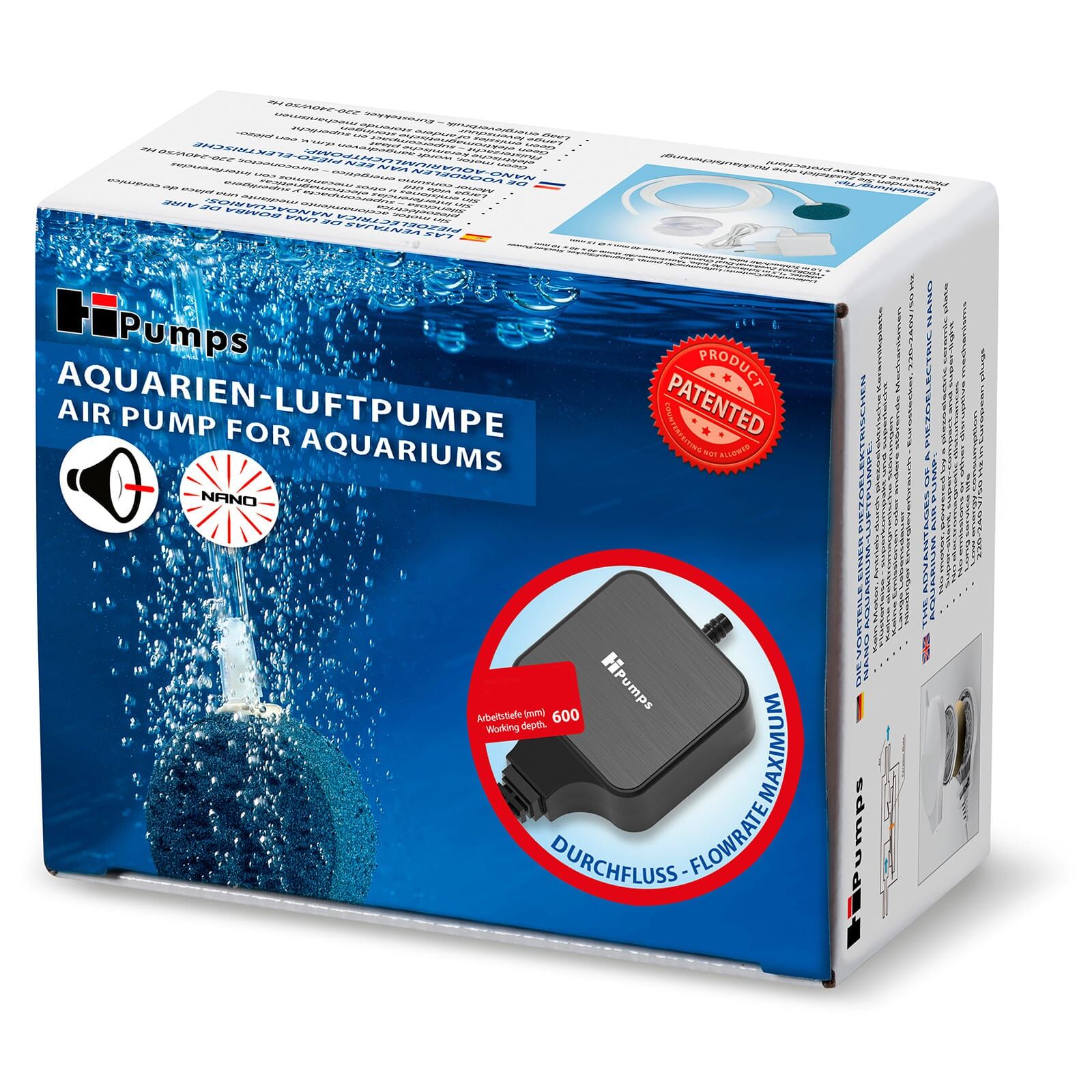 minkissy 4 Nano-Gasplatte Luftverteiler Rundes Fischbecken Luftpumpe für  Aquarien Sauerstoff im Aquarium Teichluft Sprudelstein für Hydroponik