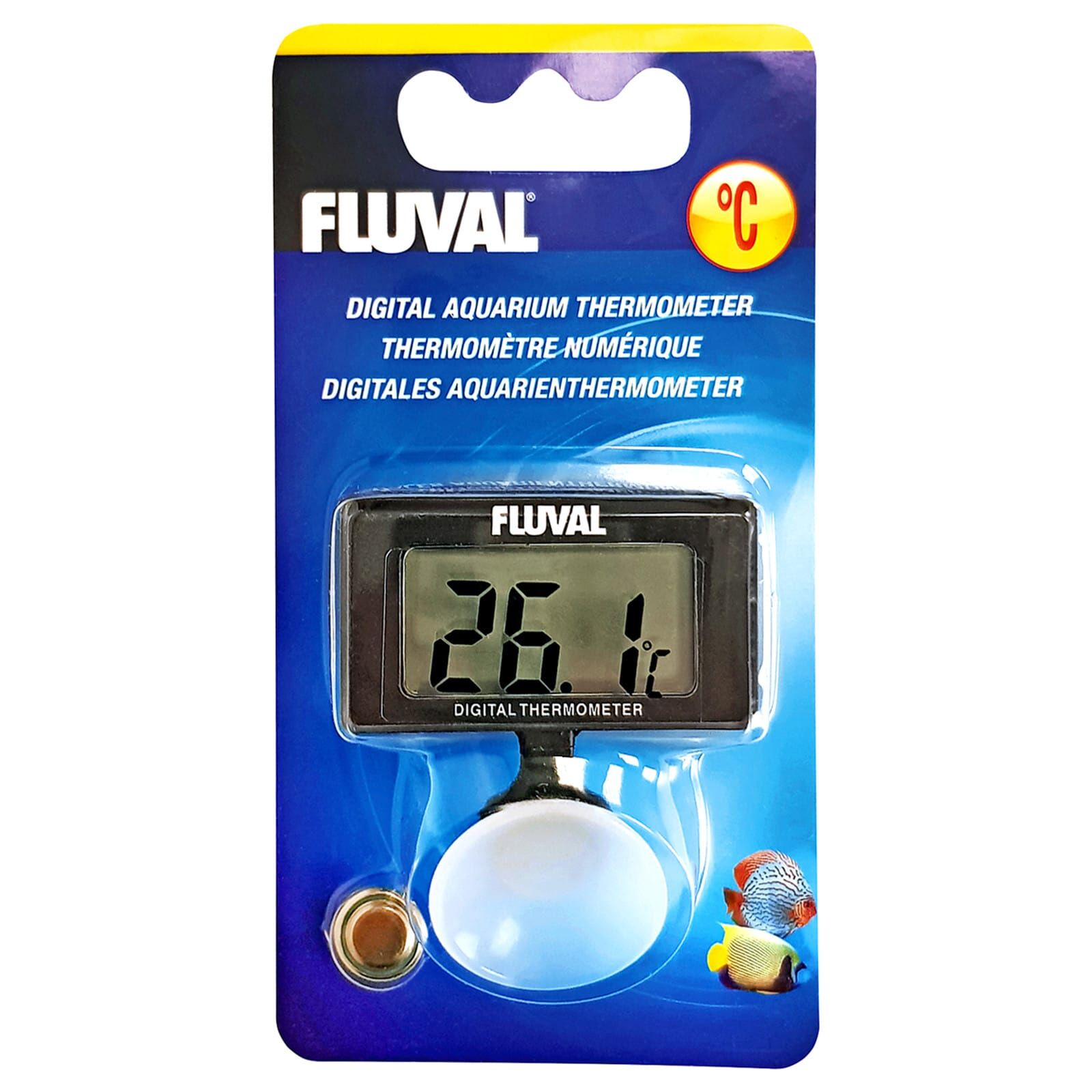 Fluval - tauchbares Digitalthermometer