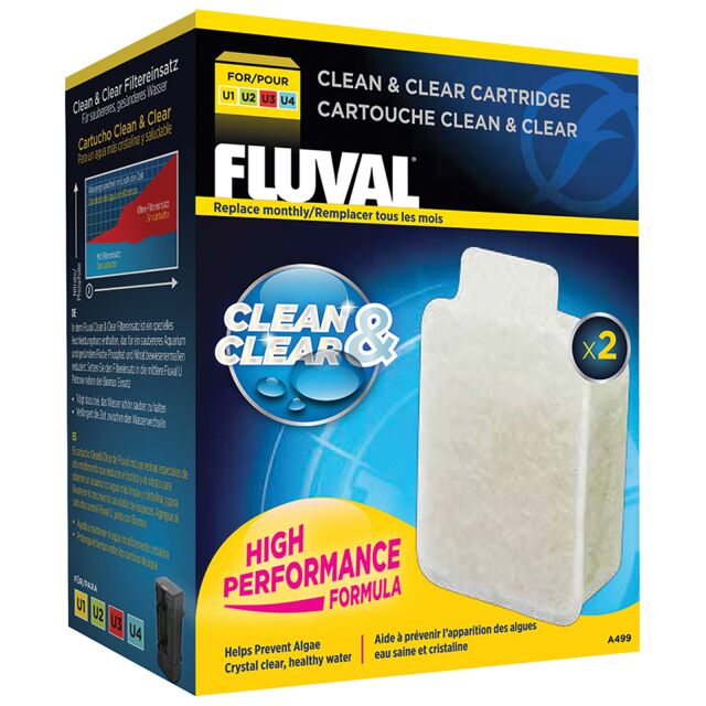 Fluval - Clean &amp; Clear Filterpatrone 2er Set