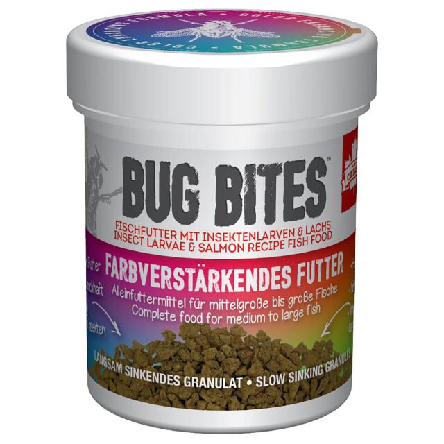 Fluval - Bug Bites Color Enhancing Food