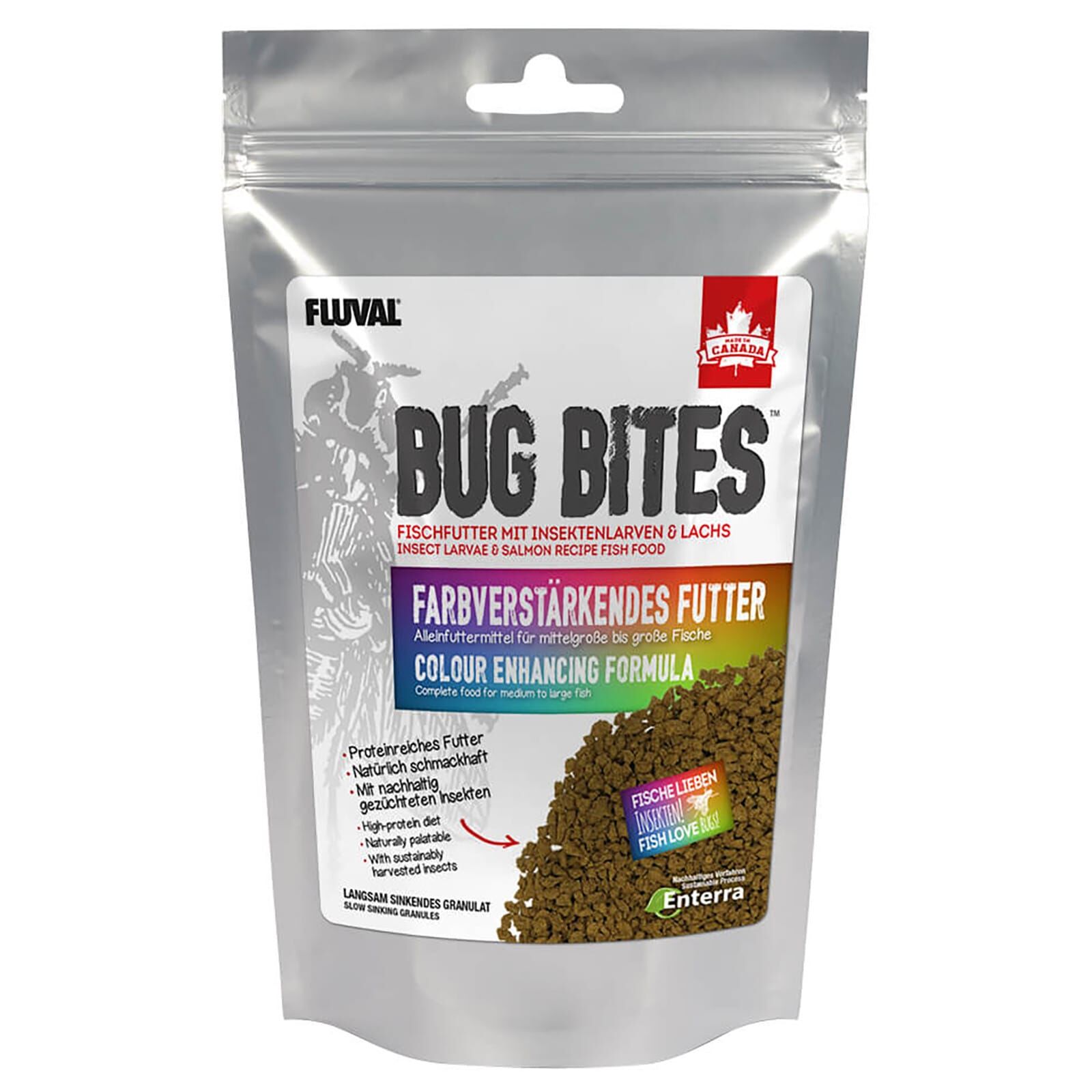 Fluval - Bug Bites Farbverstärkendes Futter