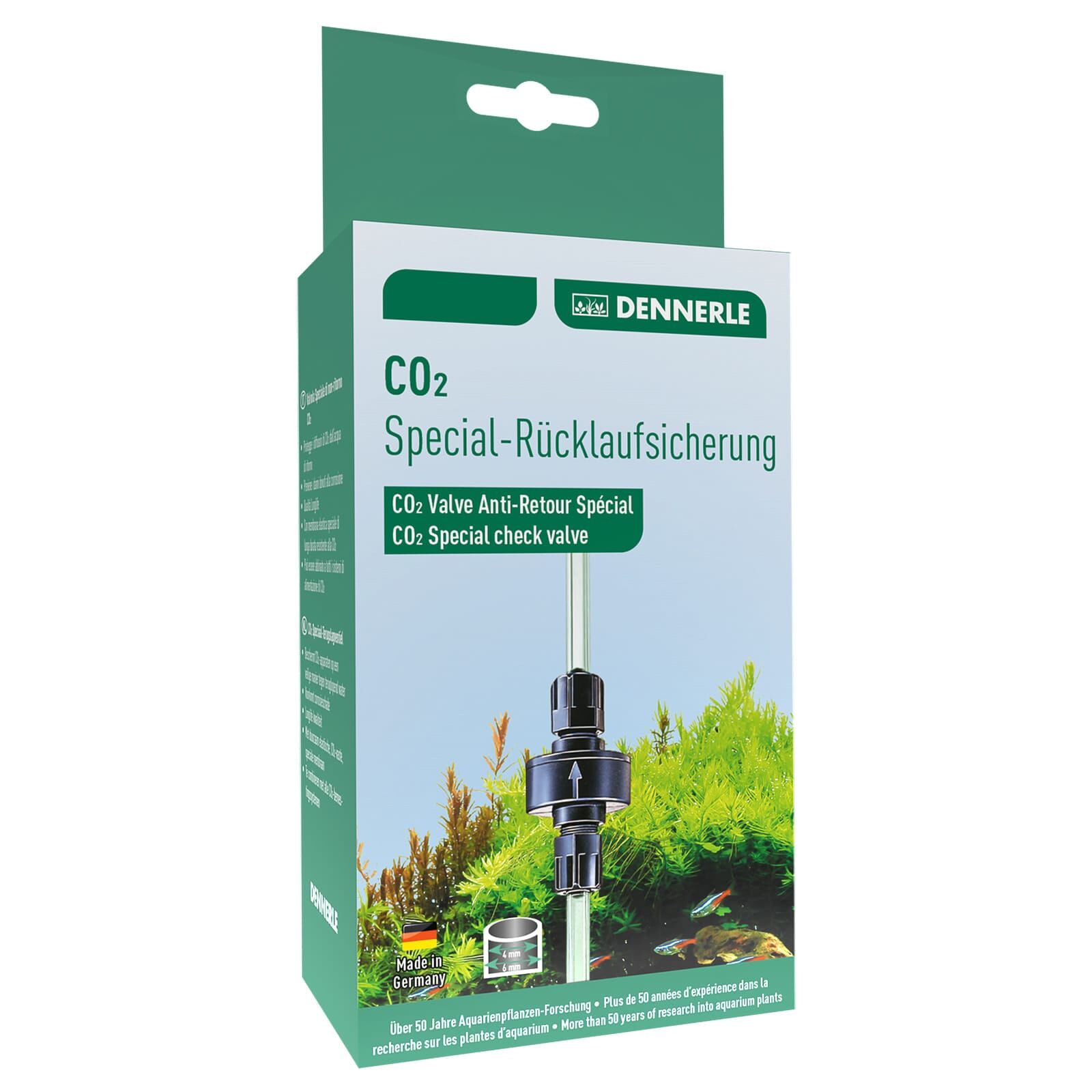 Dennerle - CO2 Special-R&uuml;cklaufsicherung