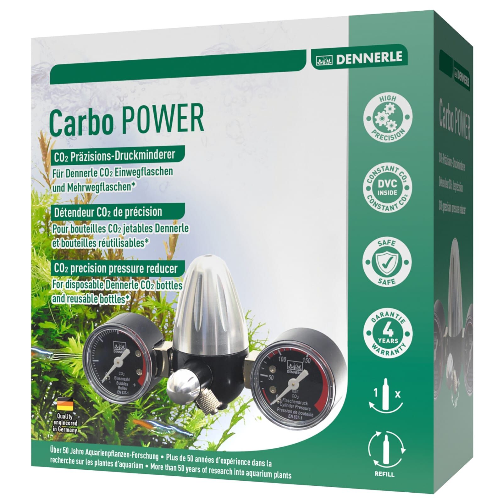 Dennerle - CO2 Druckminderer Carbo