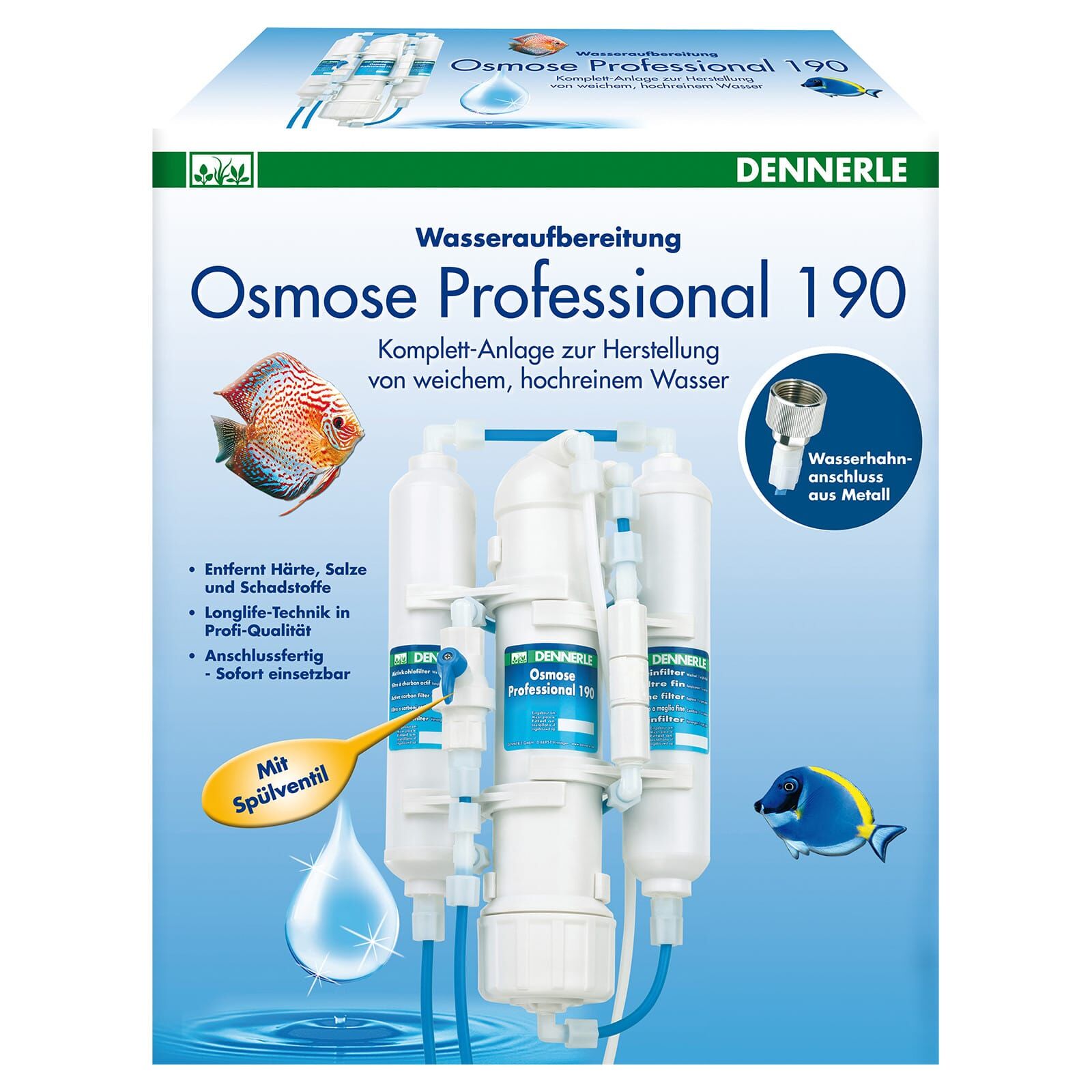 Осмос для аквариума купить. Dennerle professional 190. Префильтр Dennerle Osmose professional 190. Система обратного осмоса для аквариума. Dennerle Osmose professional 190 установка обратного осмоса.