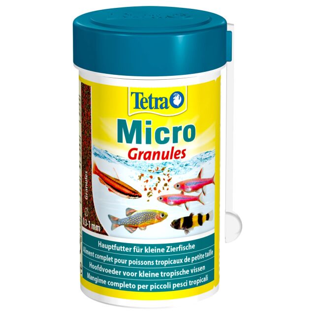 Tetra Tetramin Mini Granules Bio Act - Aliments pour poissons - 3 x 100 ml