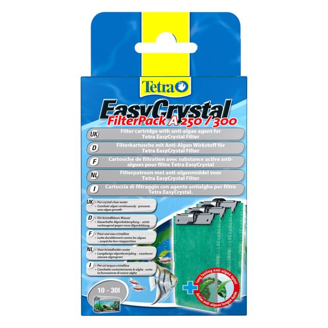 Tetra - EasyCrystal FilterPack A250/300 mit AlgoStop Depot