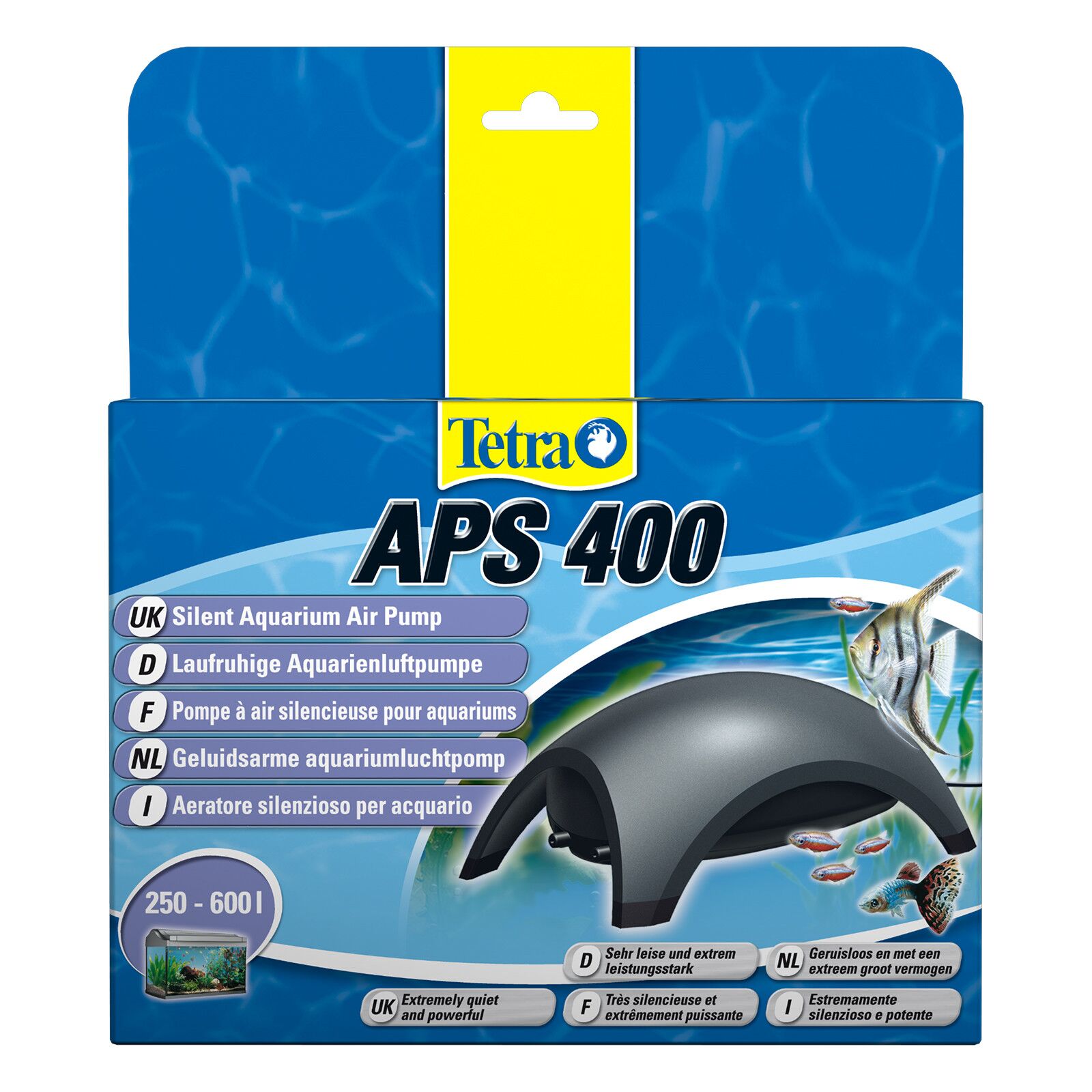 Tetra APS 400 Aquarium Luftpumpe - leise Membran-Pumpe für Aquarien von  250-600 L, weiß: Tests, Infos & Preisvergleich