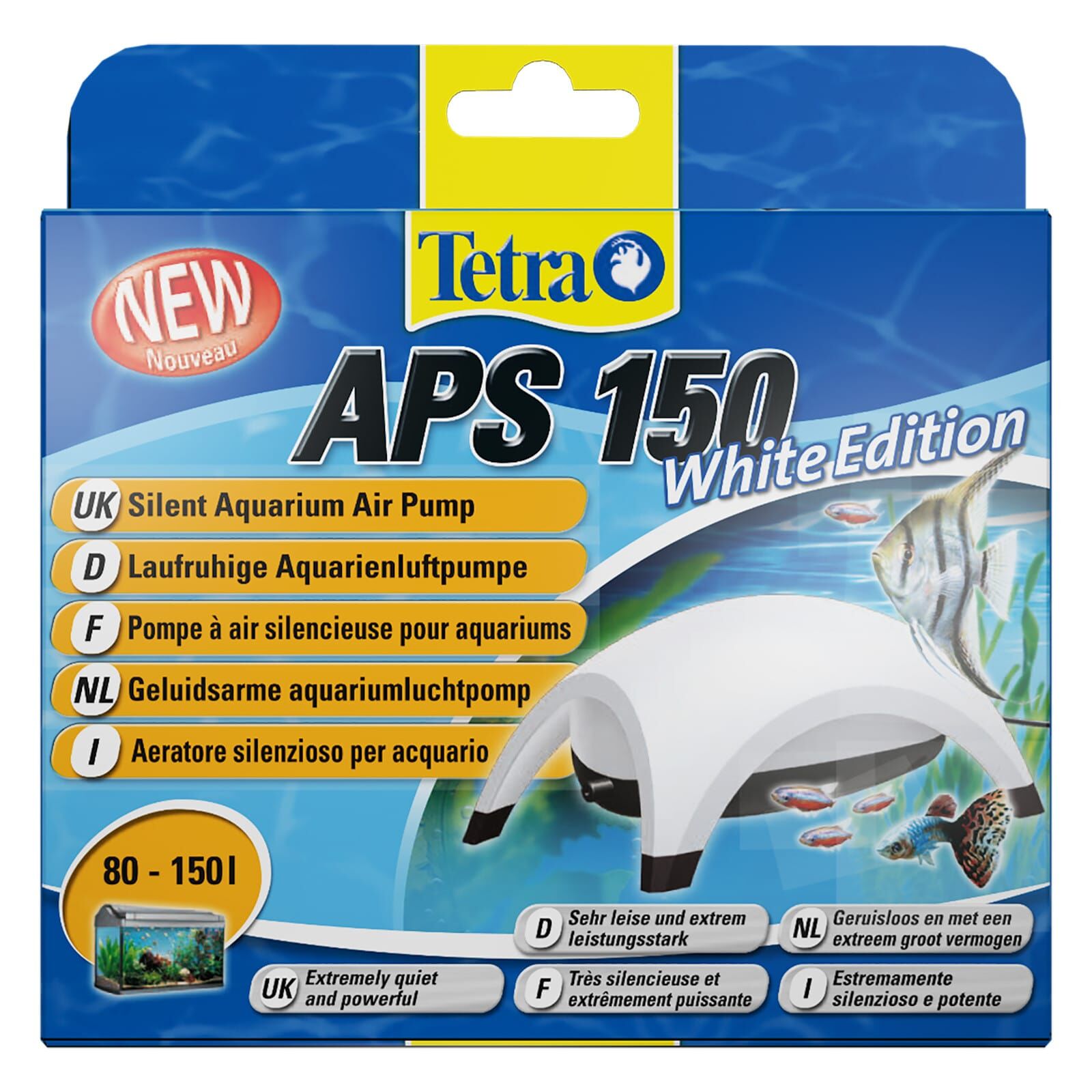 Tetra - Aquarienluftpumpe Weiß