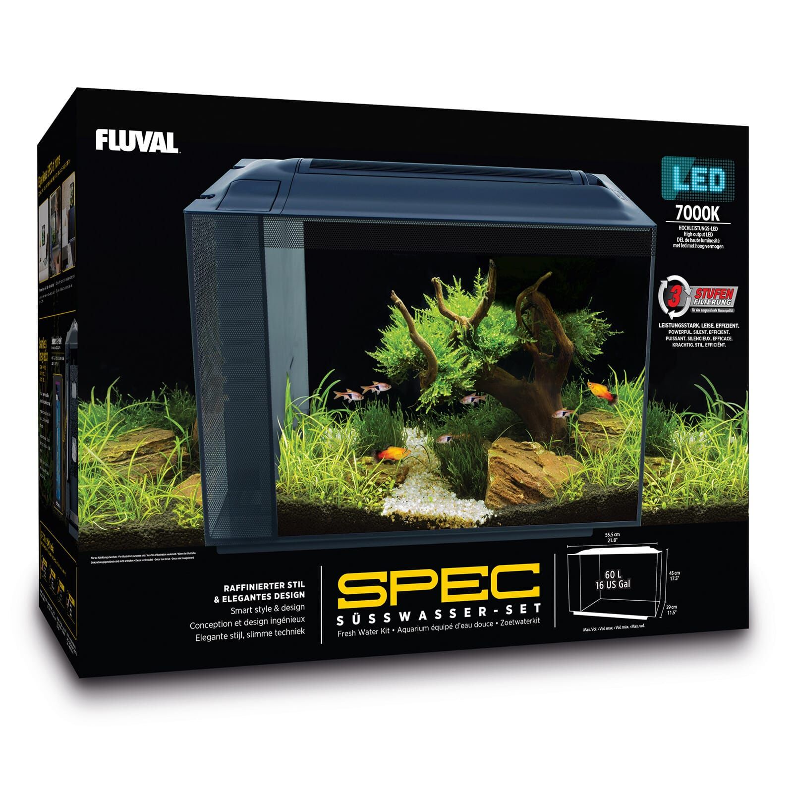 Fluval - SPEC S&uuml;&szlig;wasser-Set - 60 l