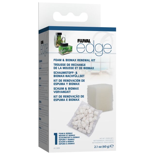 Fluval - Edge - Schaumstoff und Biomax Ersatzset