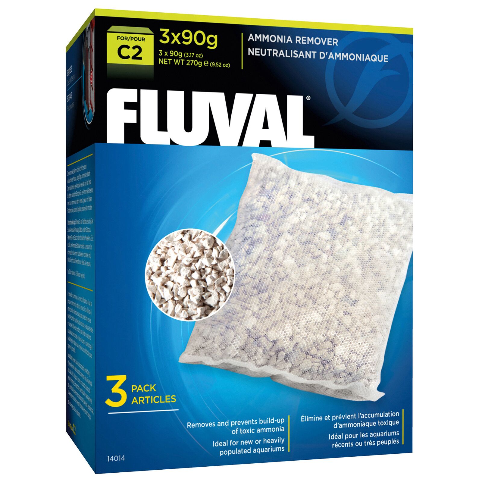 Fluval - Ammoniak Entferner 3er