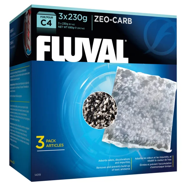 Fluval - Zeo-Carb 3er - C4 - 3x