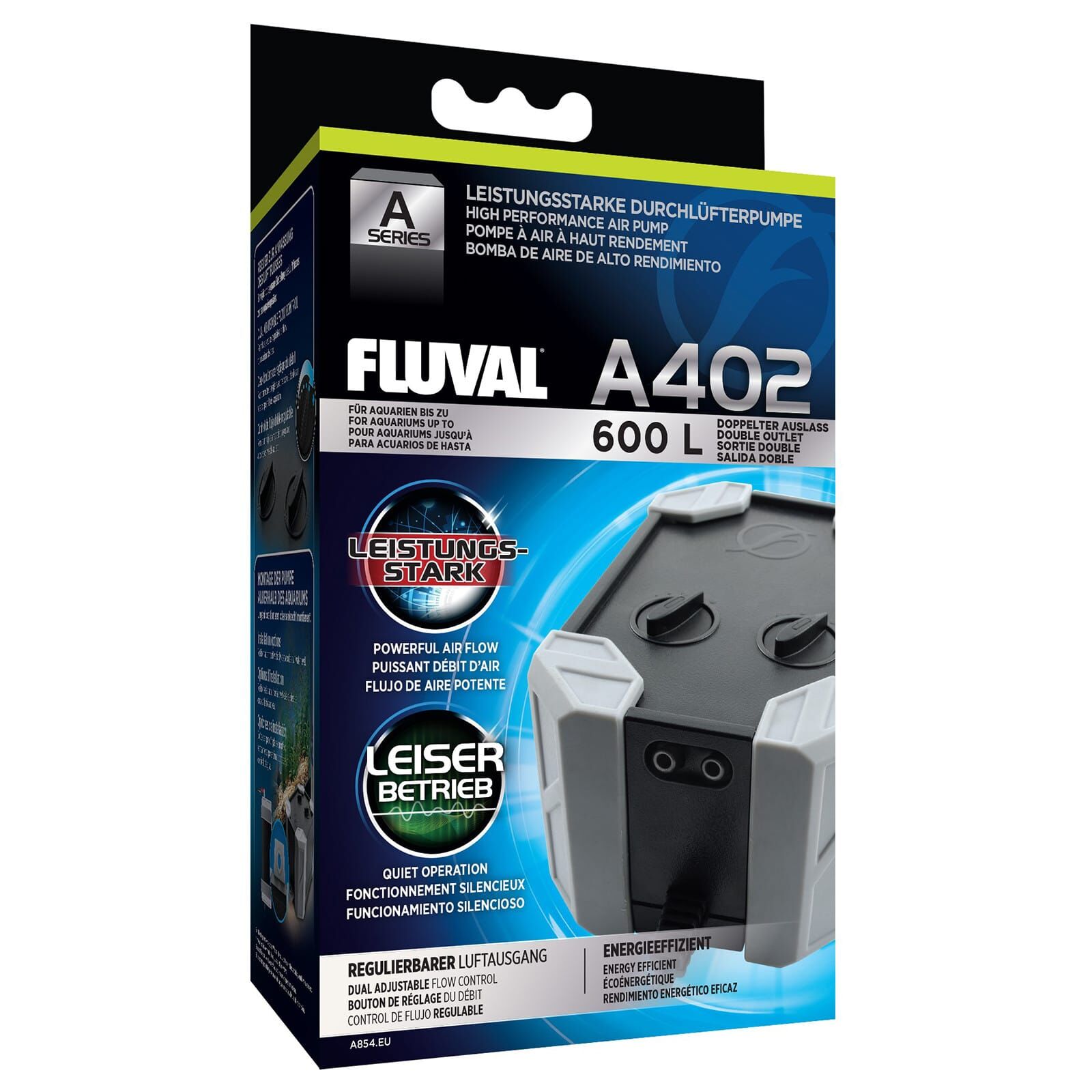 Fluval - Durchlüfterpumpe für Aquarien