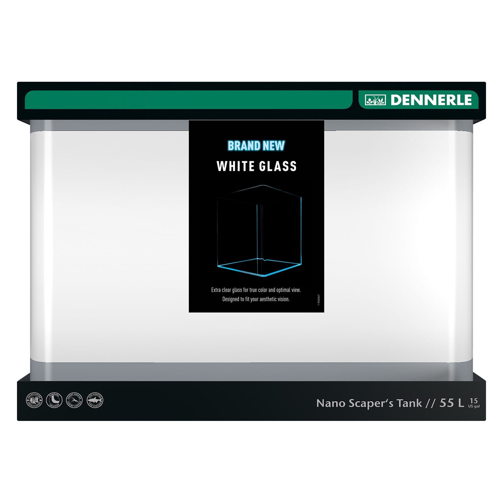 Dennerle - Scaper's Tank Weißglas