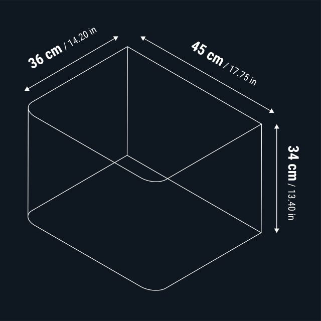 Dennerle - Nano Tank Wei&szlig;glas