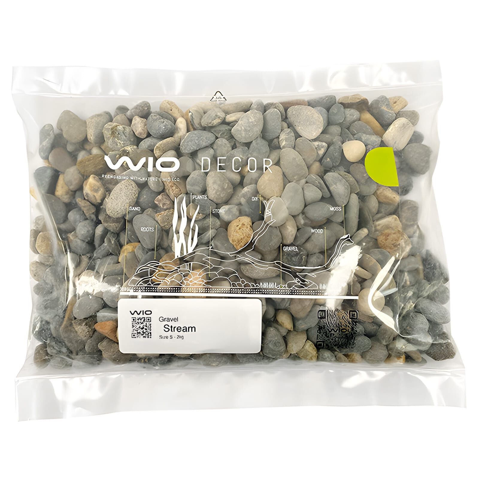 WIO - Decor-Gravels - Stream - 2 kg